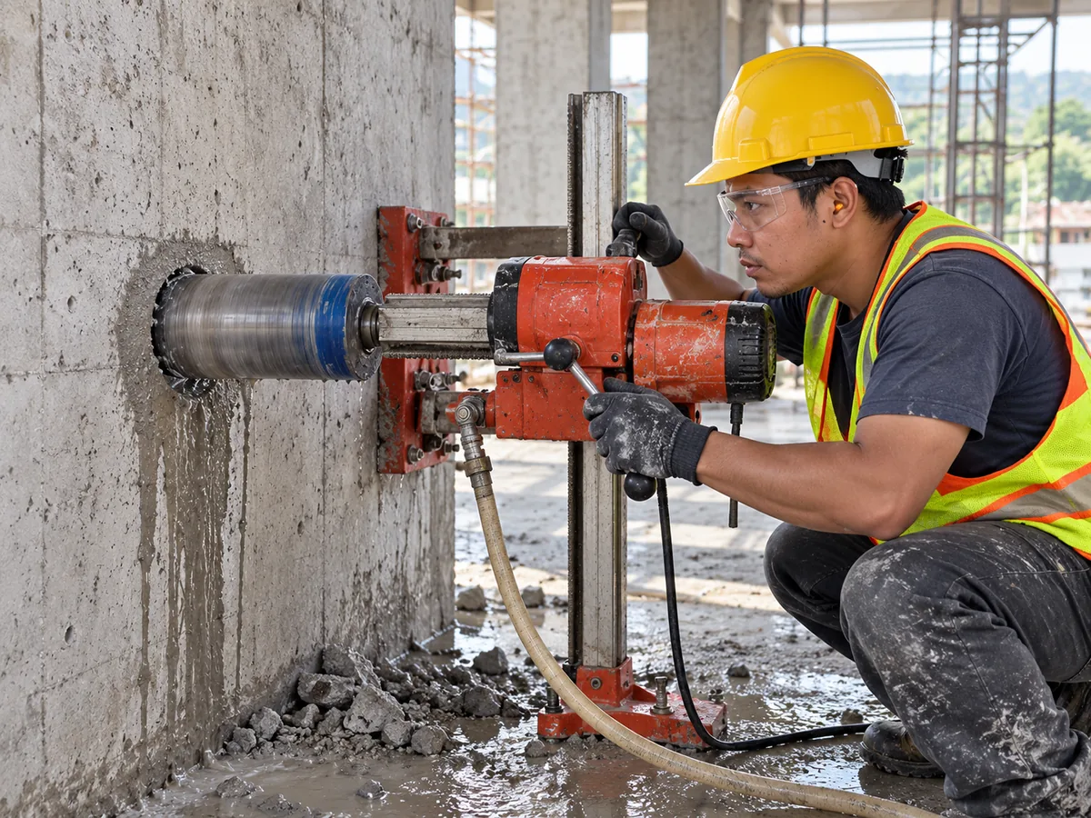 Coring Beton Dinding Bima